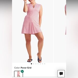 Kinona Women's Pink Gingham Golf Dress
